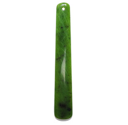 BC Jade Pendants: Nephrite Jade Long Pendant