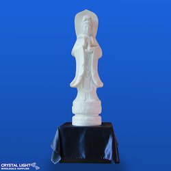 Large Crystals: Quan Yin Statue