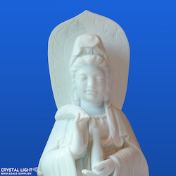 Large Crystals: Quan Yin Statue