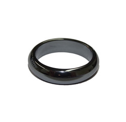 Non Sterling & Other Rings: Hematite Ring  (size 8)