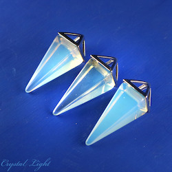 Pyramid Pendants: Opalite Pyramid Pendant