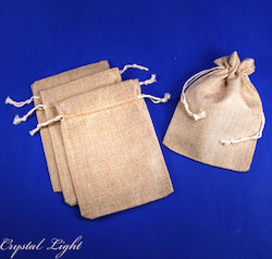 Gift Boxes & Pouches: Hessian Style Pouch Large