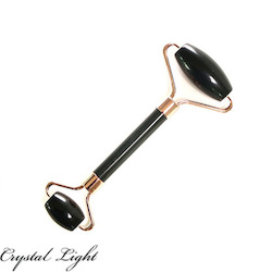 Facial Rollers: Black Obsidian Facial Roller