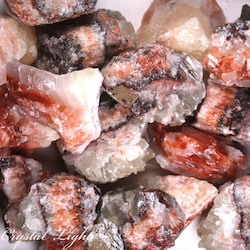 Rough by Weight: Rainbow Calcite Small /500g