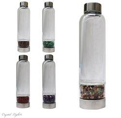 Crystal Drink Bottles: Chip Base Water Bottle