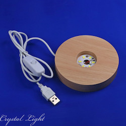 USB Light Stands: USB Light Display Stand Large - White