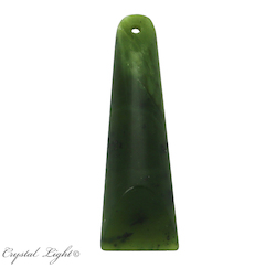 BC Jade Pendants: Nephrite Jade Short Pendant