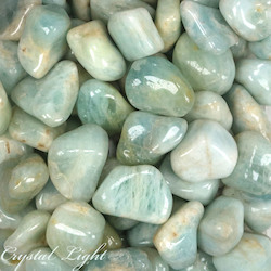 Tumbles by Weight: Aquamarine Tumble 20 - 40mm