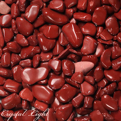 Tumbles by Weight: Red Jasper Tumble 5-10mm