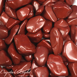 Tumbles by Weight: Red Jasper Tumble 20-30mm