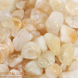 Tumbles by Weight: Citrine Brazil Tumble 20-30mm