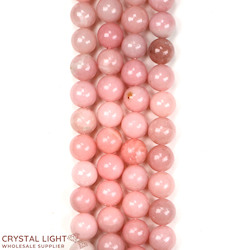 8mm Bead: Pink Opal Beads 8mm