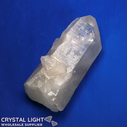 Natural Points: Lemurian Rutilated quartz Point