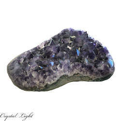 Large Crystals: Amethyst Polished Druse Large