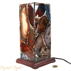 Auctions: Agate Box Lamp