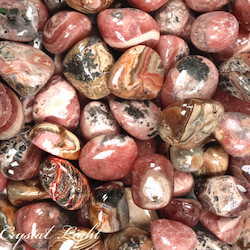 Tumbles by Weight: Rhodochrosite Tumble/ 50g