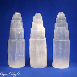 Selenite: Selenite Tower XL (25cm)