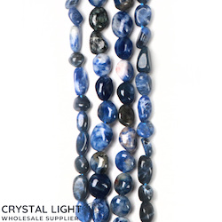 Tumble Beads: Sodalite Tumble Beads