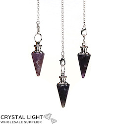 Pendulums: Amethyst Cone Pendulum