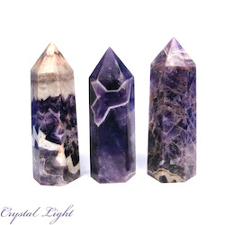 Polished Points By Quantity: Chevron Amethyst Polished Point