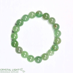 8-9mm Round Bead Bracelets: Green Aventurine 8mm Bracelet