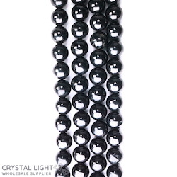 8mm Bead: Shungite 8mm Beads