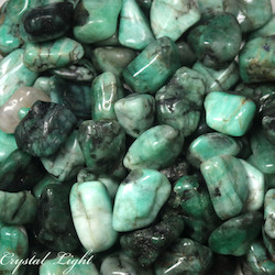 Tumbles by Weight: Emerald Tumble 20-30mm