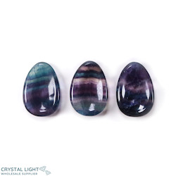 Thumb & Worry Stones: Fluorite Thumbstone