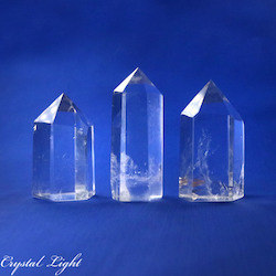 Polished Points By Quantity: Clear Quartz Polished Point