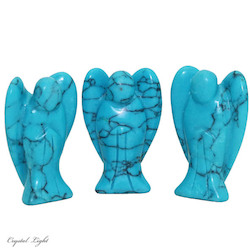 Angels: Blue Howlite Angel Small