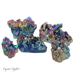 Clusters: Titanium Aura Clusters Small/250g