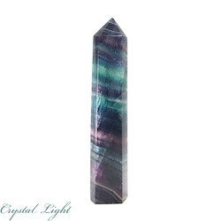 Single Point Listings: Rainbow Fluorite Point