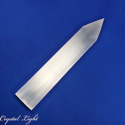 Selenite: Selenite Pointed Slab