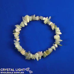 Chip Bead Bracelets: New Jade Chip Bracelet