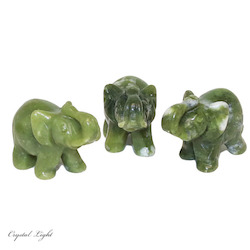 Animals: BC Jade Elephant Small