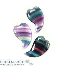 Other Shapes: Rainbow Fluorite Shape