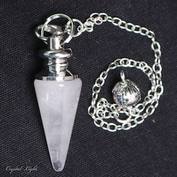 Pendulums: Clear Quartz Cone Pendulum