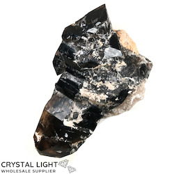 Elestial: Smokey Quartz Double Terminated Elestial