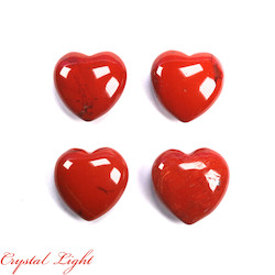 Hearts: Red Jasper Small Heart