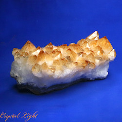 Single Druse Pieces: Citrine Druse