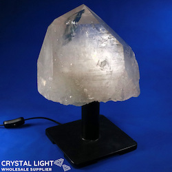 Display Pieces on Stand: Quartz Point Lamp (Large)