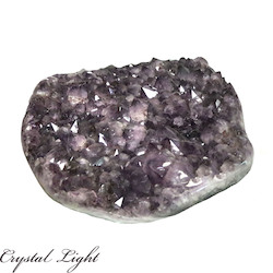 Single Druse Pieces: Amethyst Polished Druse