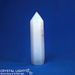 Single Point Listings: Blue Chalcedony Polished Point