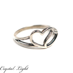 Sterling Silver Rings: Heart Ring