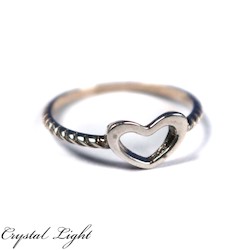 Sterling Silver Rings: Heart Ring