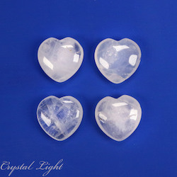 Hearts: Clear Quartz Heart