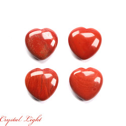 Hearts: Red Jasper Heart