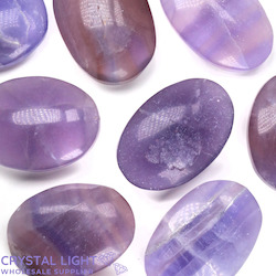 Soapstones & Palmstones by Quantity: Purple Fluorite Soapstone