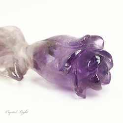 Other Shapes: Amethyst Carved Rose