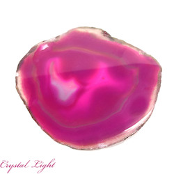 Slices: Pink Agate Slice Extra Large (Single)